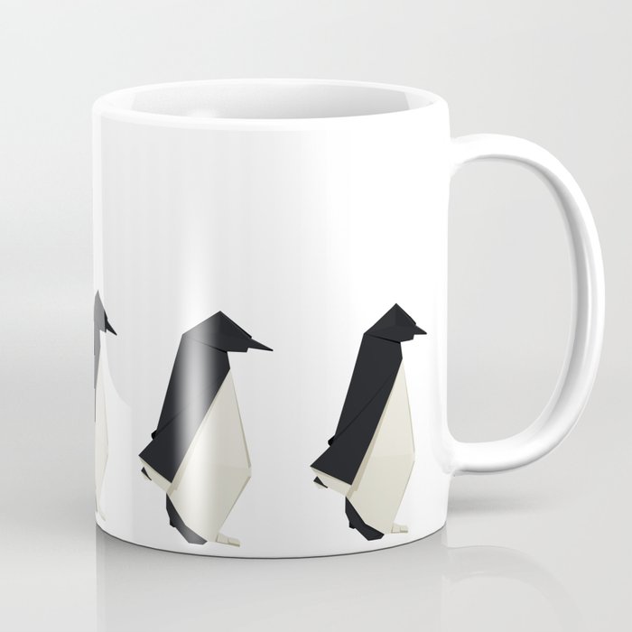 Origami Penguin Coffee Mug