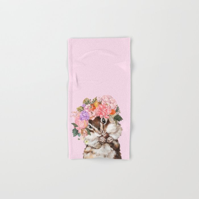 baby pink hand towels
