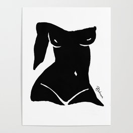 MATISSE INSPIRED NUDE  Poster