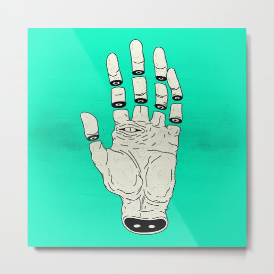 THE HAND OF DESTINY / LA MANO DEL DESTINO Metal Print