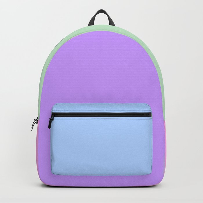Pastel color on sale block backpack