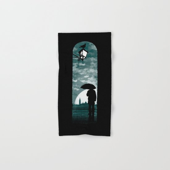 venetian alley Hand & Bath Towel