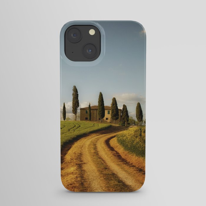 Cypresses of Toskany iPhone Case