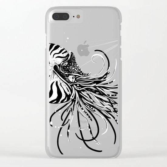 Nautilus Dominus Clear iPhone Case