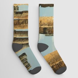 Hierapolis Ruins Pamukkale Turkiye Socks