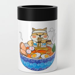 Kawaii Ramen Shiba Inu Noodle Chillin Bowl Can Cooler