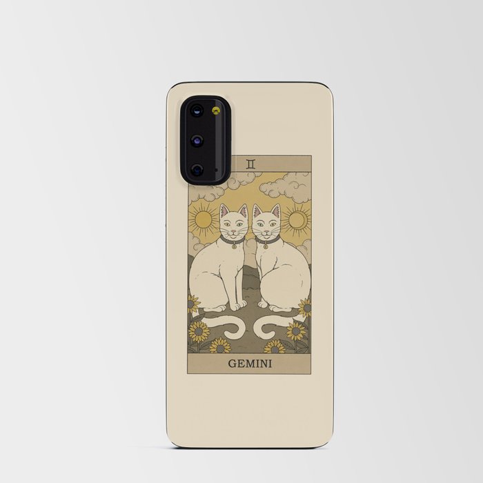 Gemini Cat Android Card Case