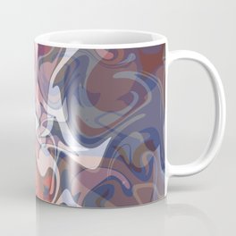 Abstract,3d, swirling elements Precious Stones, mystic pattern Coffee Mug