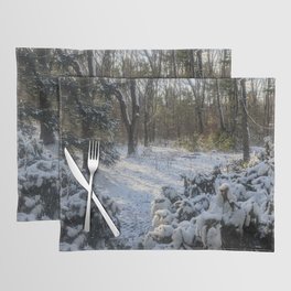 Snowy Woods Placemat