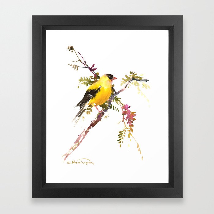 American Goldfinch Framed Art Print