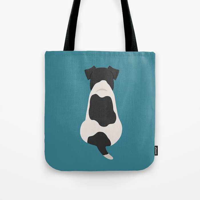 Smooth Fox Terrier back Tote Bag