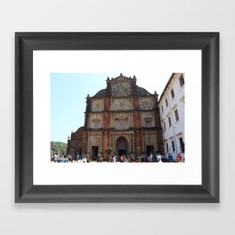Basilica of Bom Jesus - Goa church Framed Art Print
