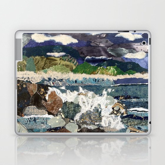 Wondrous Sound of Crashing Waves Laptop & iPad Skin