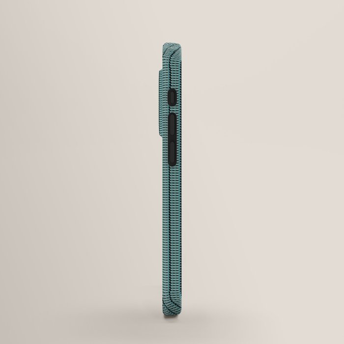 iPhone・スマホケース Society6 Rhino Patchwork Pattern - emerald & blue by Micklyn Meccano strips teal iPhone Case by MatildeGraphics | Society6