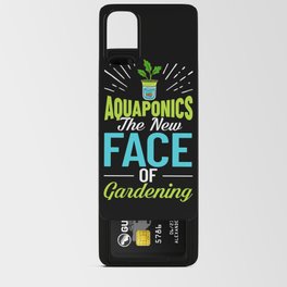 Aquaponic Fish Tank System Farmer Gardening Android Card Case