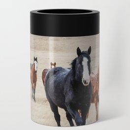 Wild Horses In the Field Can Cooler
