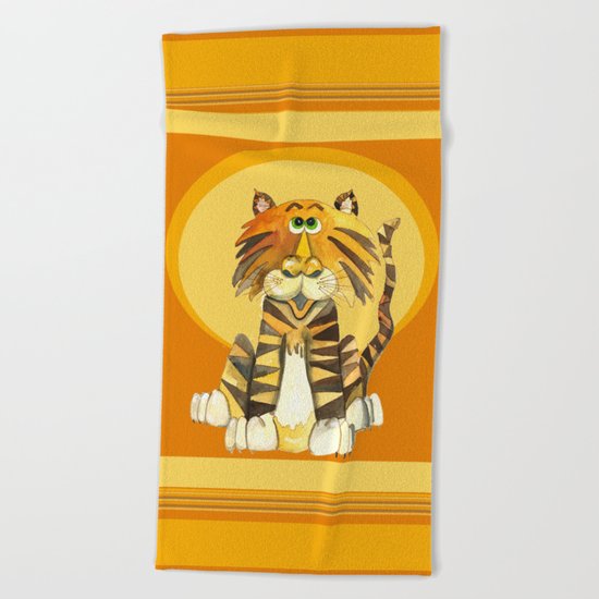 Tom's Moment in the Sun Beach Towel