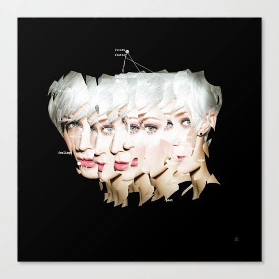 identity 4.3 · expand yourself Canvas Print