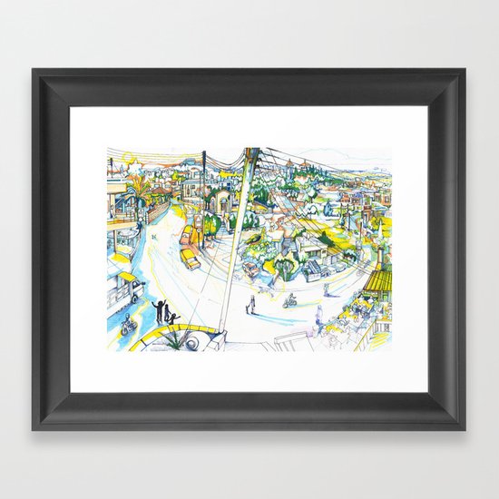 Mesogi Framed Art Print
