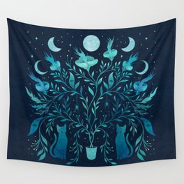 Potted Plant Wall Tapestry