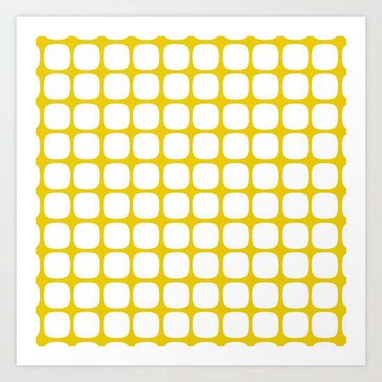 Franzen Yellow Art Print