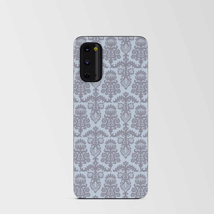 Strawberry Chandelier Pattern 546 Gray and Blue Android Card Case