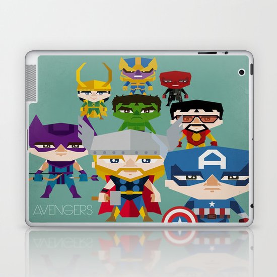 avengers 2 fan art Laptop & iPad Skin