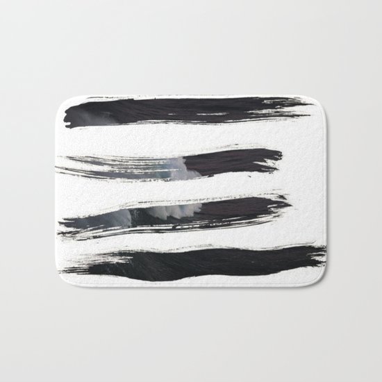 Paint it black Bath Mat