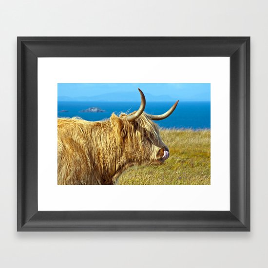 Highland Beauty Framed Art Print