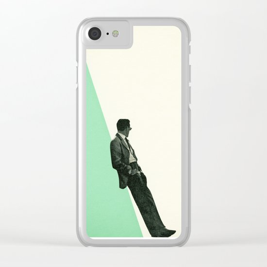 Cool As A Cucumber Clear iPhone Case