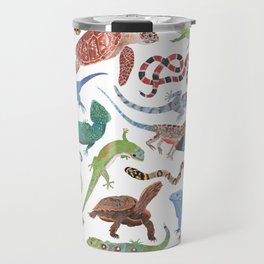 Endangered Reptiles Around the World Travel Mug