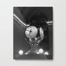 Grand Central Terminal Clock Metal Print