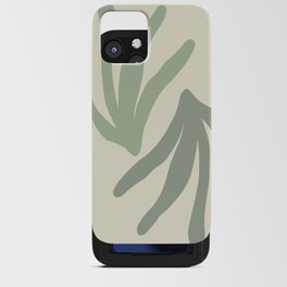 Abstract Botanical Leaves #1 #wall #art #society6  iPhone Card Case