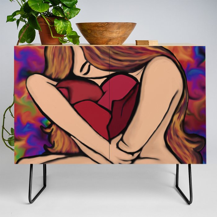Strong and Brokenhearted Credenza