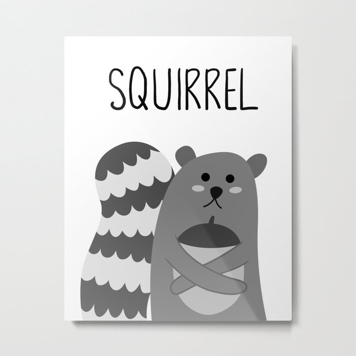 squirrel Metal Print