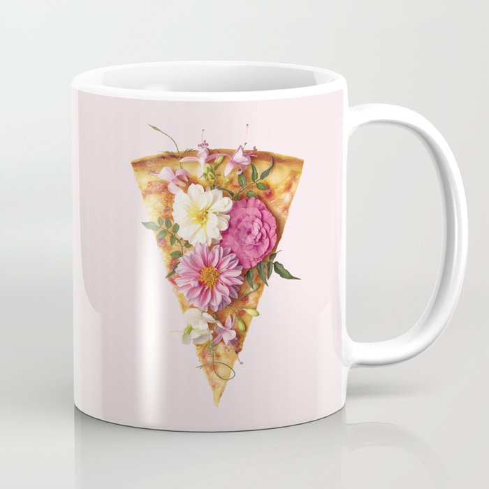 FLORAL PIZZA Coffee Mug