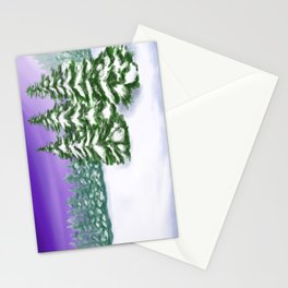 Liana Melissa Allen-Winter Trees Stationery Card