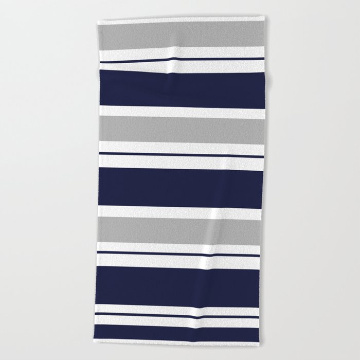 Grey and navy clearance towels