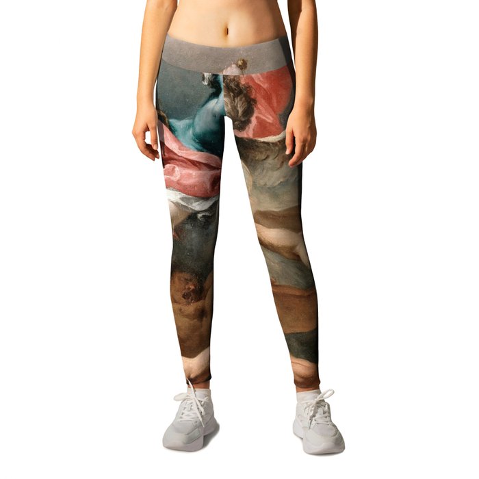 The Fall of the Rebel Angels - Sebastiano Ricci  Leggings