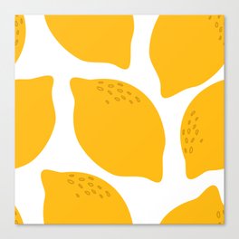 oh my lemons Canvas Print