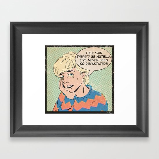 Nutella Framed Art Print
