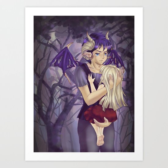 To safety Art Print