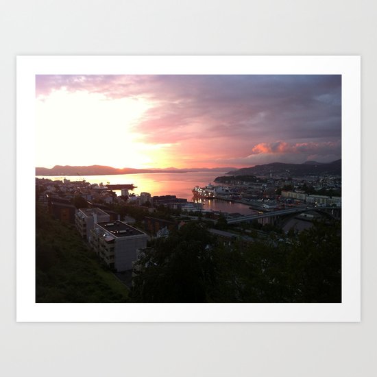 Norway Art Print