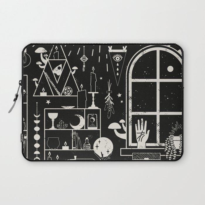 Moon Altar Laptop Sleeve by Camille Chew | Society6