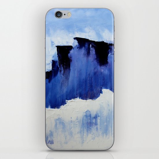 Cold Blue iPhone & iPod Skin