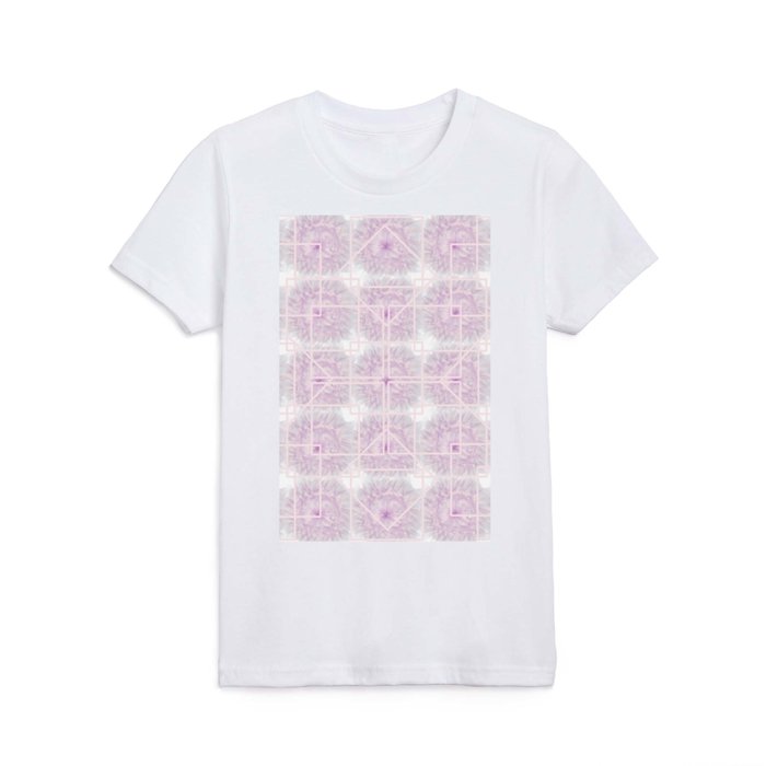 Pink Puff and Diamond Kids T Shirt