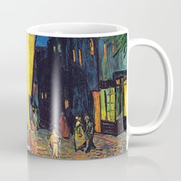 Vincent Van Gogh - Cafe Terrace at Night (new color edit) Mug