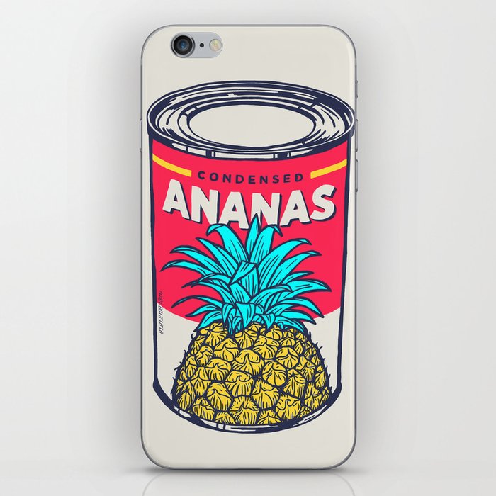 Condensed ananas iPhone Skin