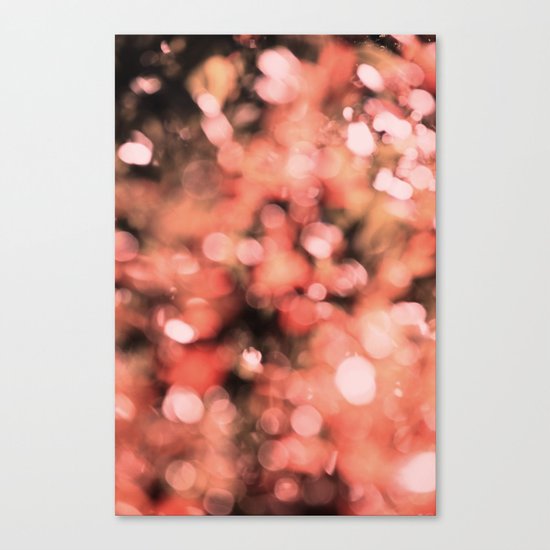 Bokeh Bubbly Canvas Print