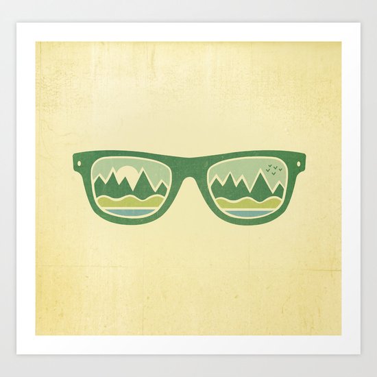 Shades Art Print
